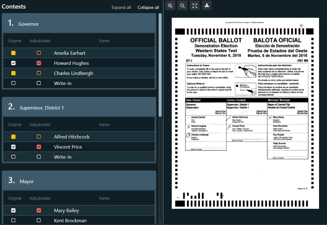 Ballot Review Instuctions - Registration